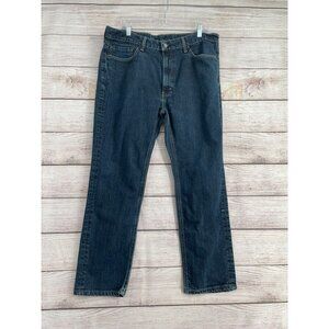 Levi's 541 Athletic‎ Taper Fit Jeans Men's Size 38x30 Blue Dark Wash Denim